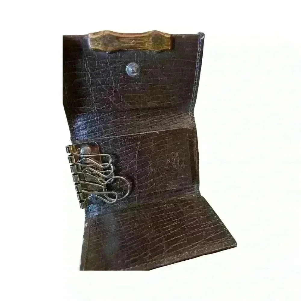 Gucci Bamboo Mini Key Holder - Picture 5 of 6